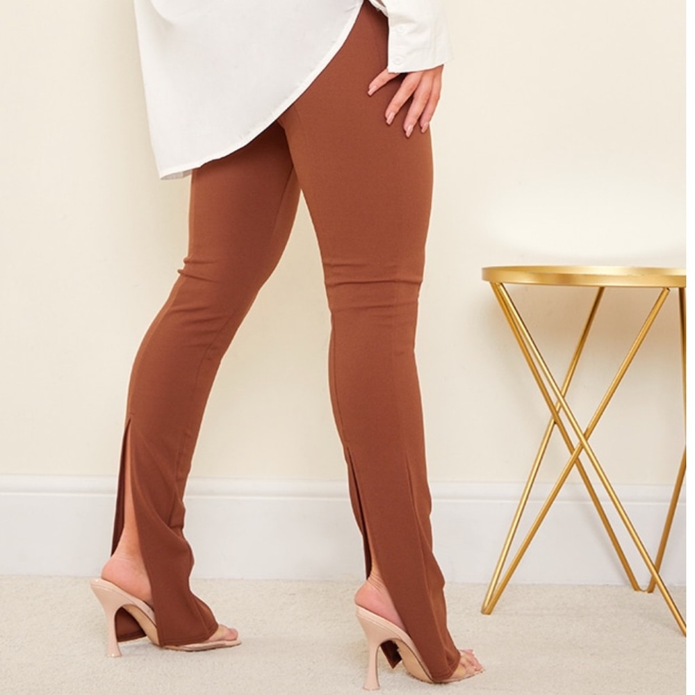 Split Hem Pants - image 1